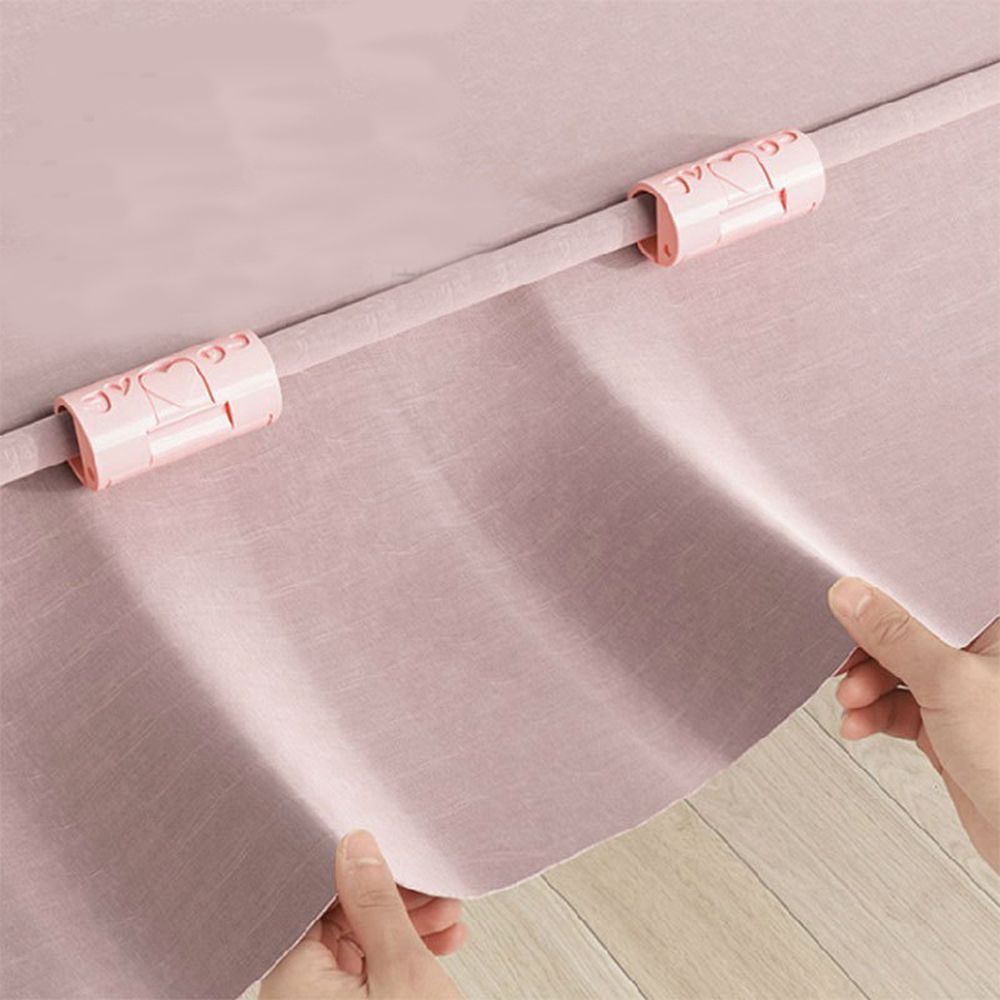 Set of 6 Elastic Sheet Fasteners Duvet Cover Clips Bed Sheet Holders Assorted Colors