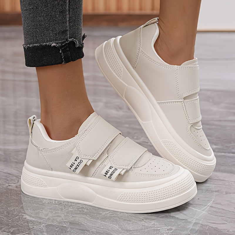 Women's Casual Sneakers Low Top Round Toe All-Season Black