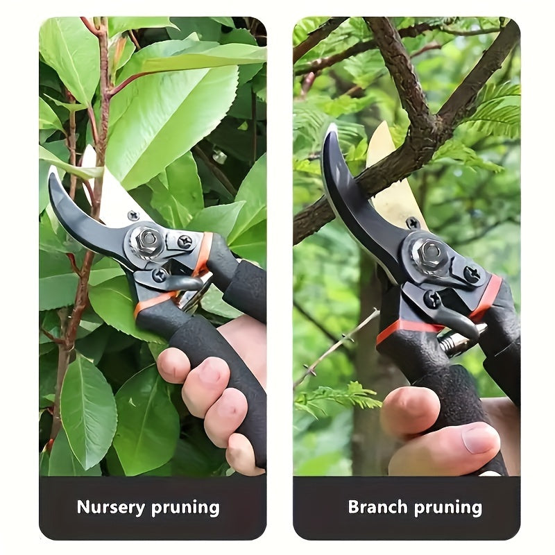 Thickened SK5 Steel Branch Pruning Shears for Garden and Florist