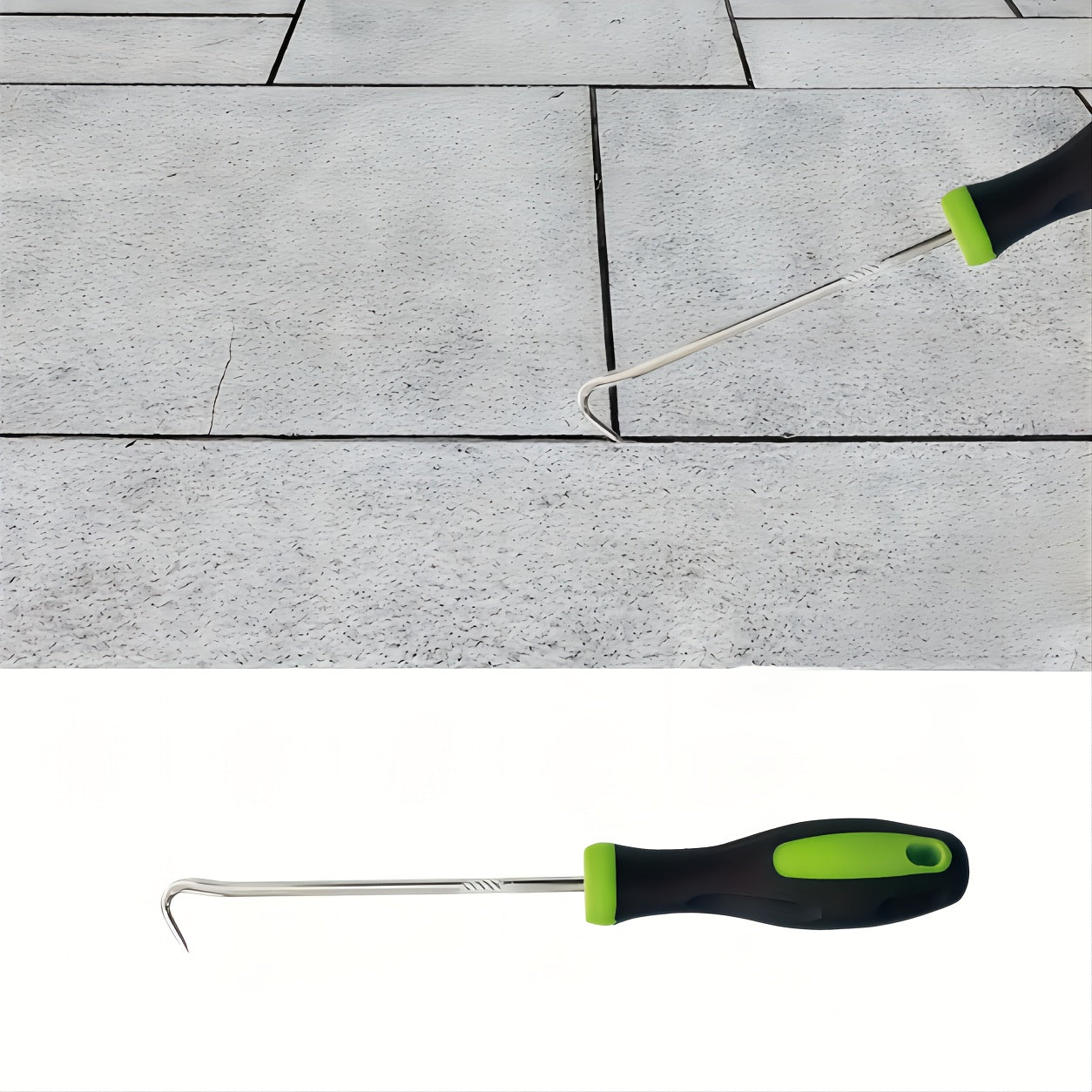 Heavy-Duty Metal Weed Puller Tool Durable Garden Weed Remover for Lawn