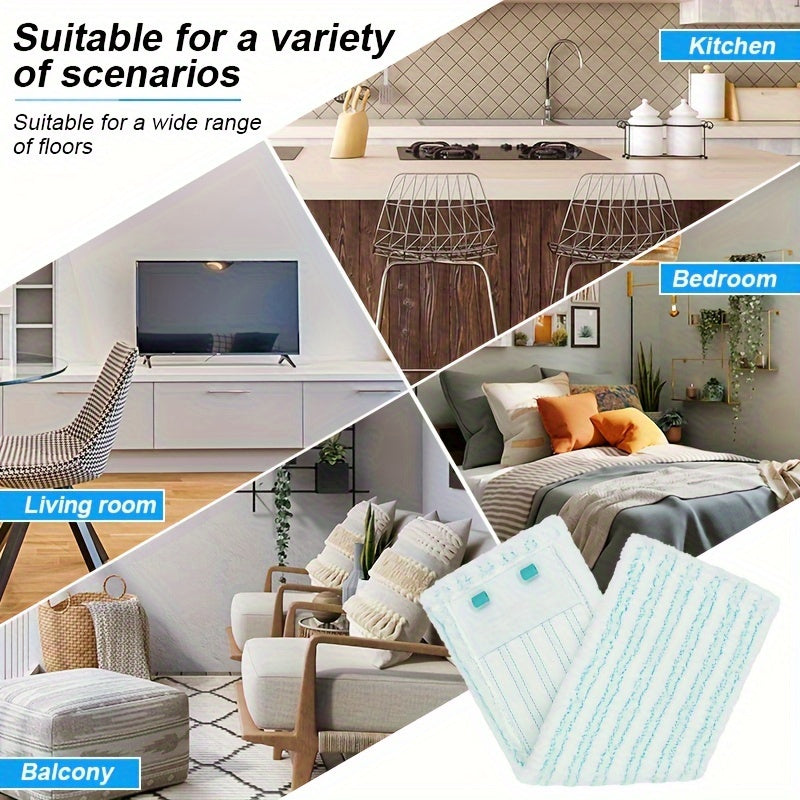 XL Mop Replacement Pads Set for Deep Cleaning Dusting Washing