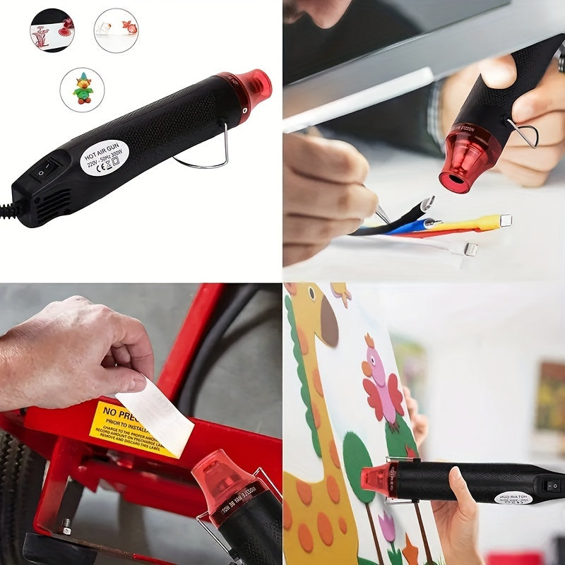328pcs Heat Shrink Tube Kit with 300W Hot Air Gun for Wire Protection and DIY Projects