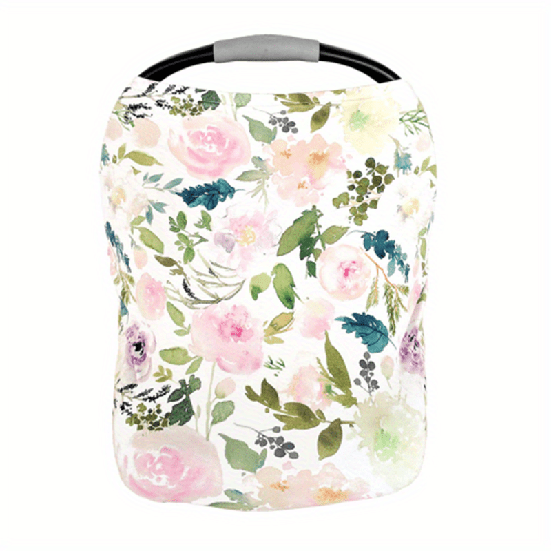 Funda para asiento de bebé 4 en 1 con capota, cubierta de lactancia para bebés y niños pequeños