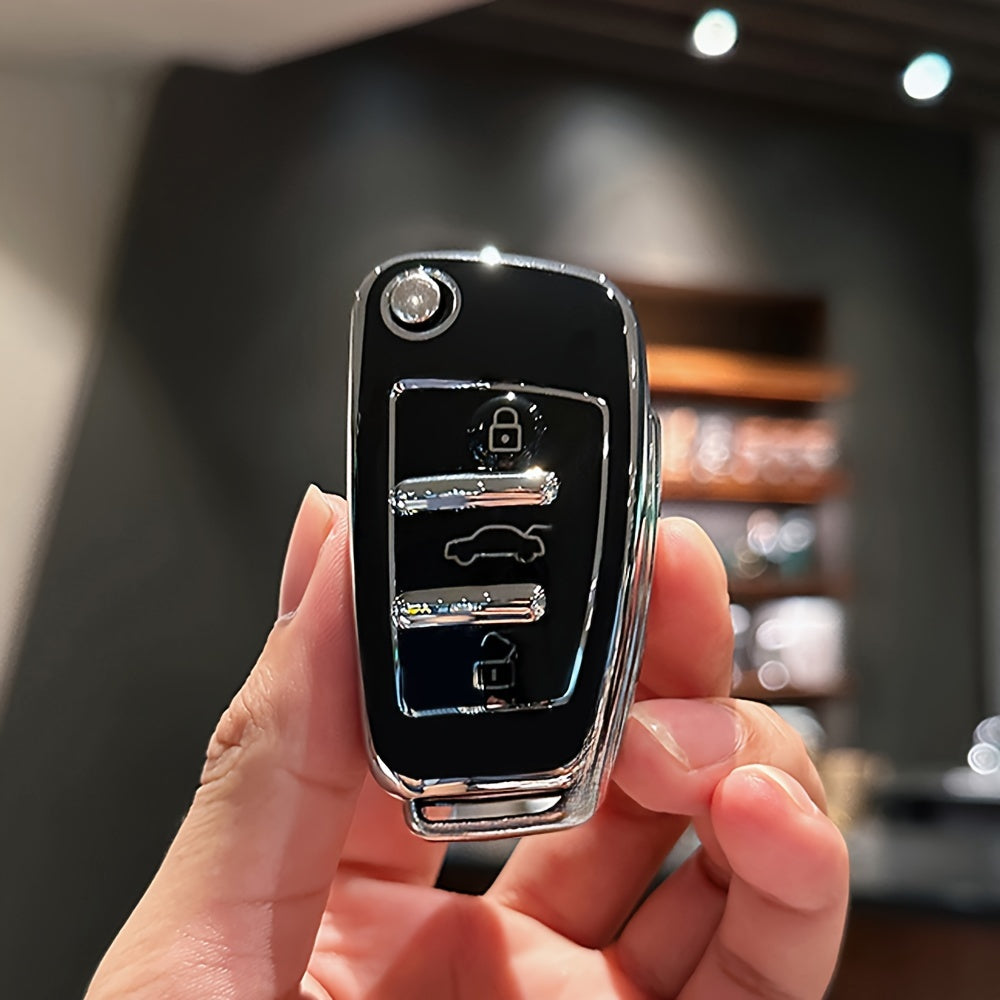 Universal TPU Car Key Cover Shell for Audi Key Fob Protector Accessories