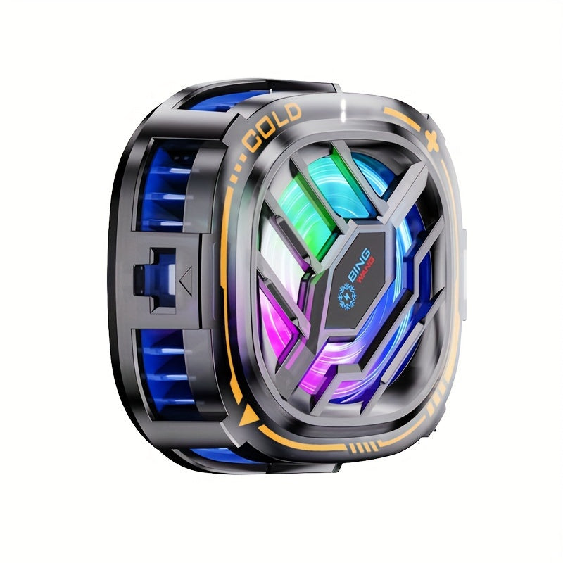 Mobile Gaming Cooling Fan with Digital Display Magnetic Clip Radiator for iOS and Android