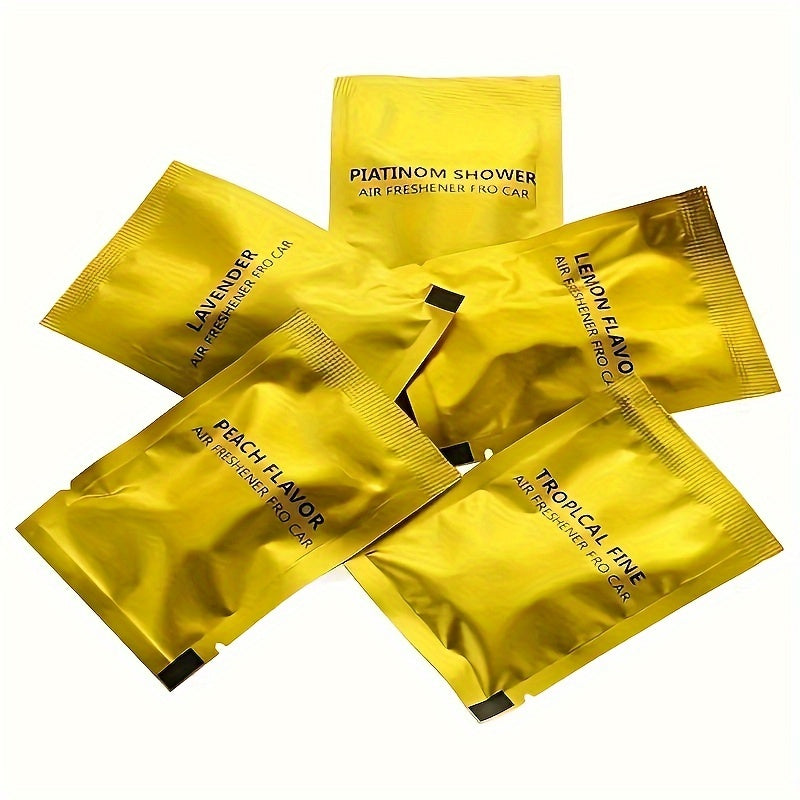 Avtomobil uchun havo tozalovchi to'plam Tropik ta'mlar Limon O'rik Okean Lavanda