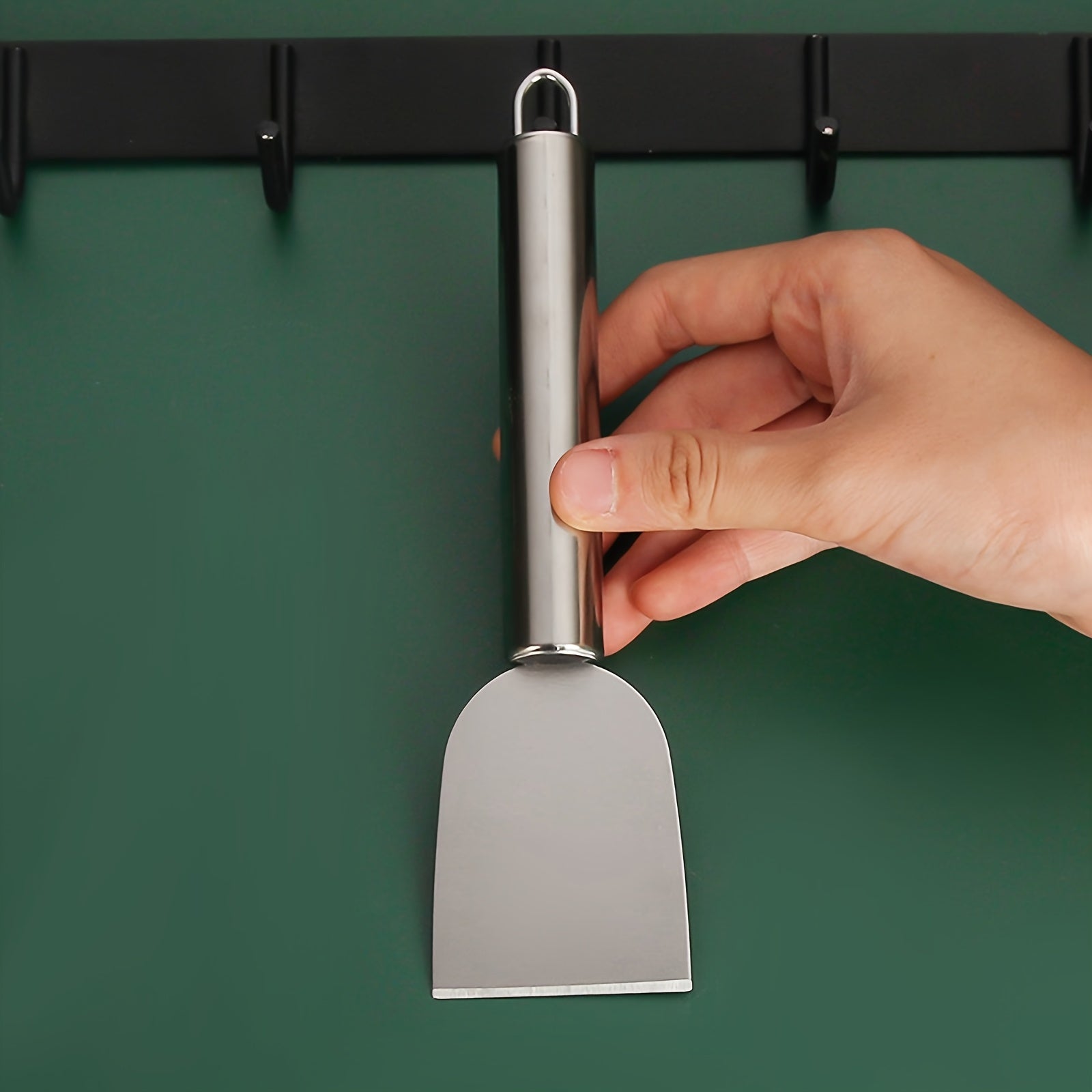 Heavy-Duty Metal Scraper Multi-Purpose Kitchen Cleaning Tool for Stubborn Stains