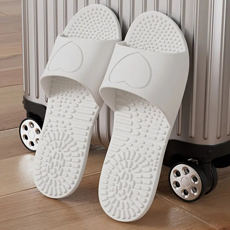 Унисекс легкие тапочки-слипоны для путешествий и ванной, 4 цвета