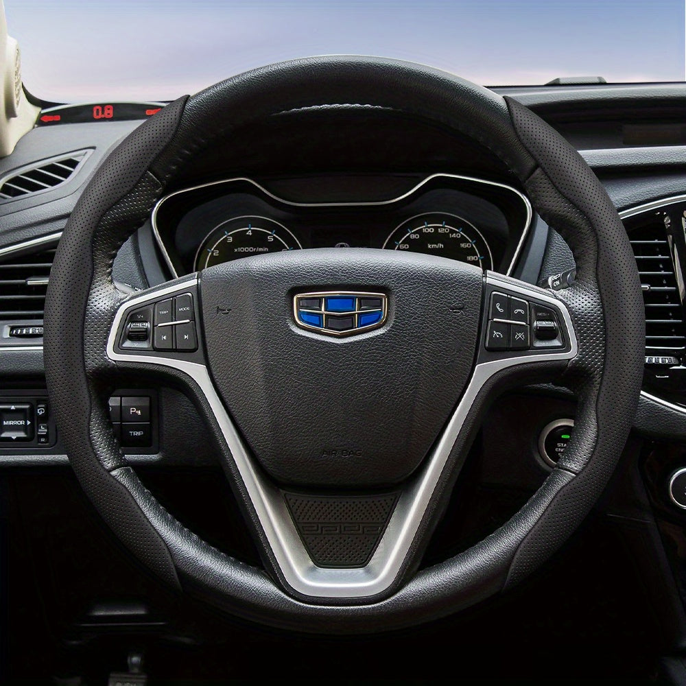 Foam/Leather Steering Wheel Cover Non-Slip Breathable Universal 2-3 Pieces