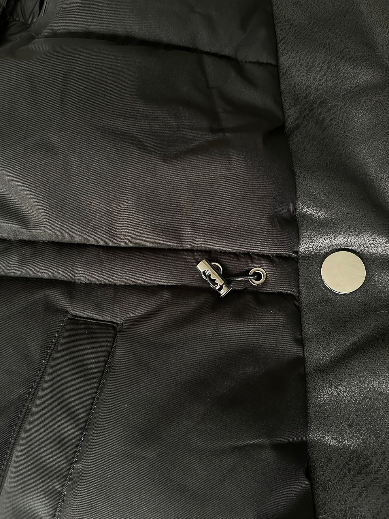 Women's Padded Vest Fall Winter Solid Color Button Casual Warm Machine Washable