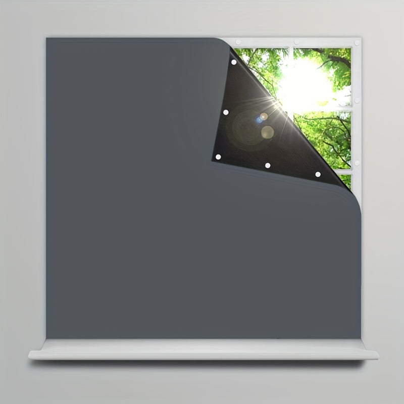 Cortina opaca ajustable para dormitorios y salas de estar Bloquea los rayos UV Fácil de instalar