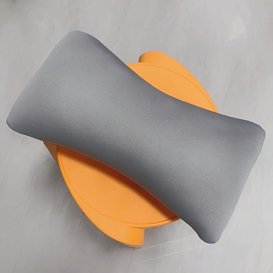 Almohada de microperlas en forma de hueso para viajes y soporte cervical