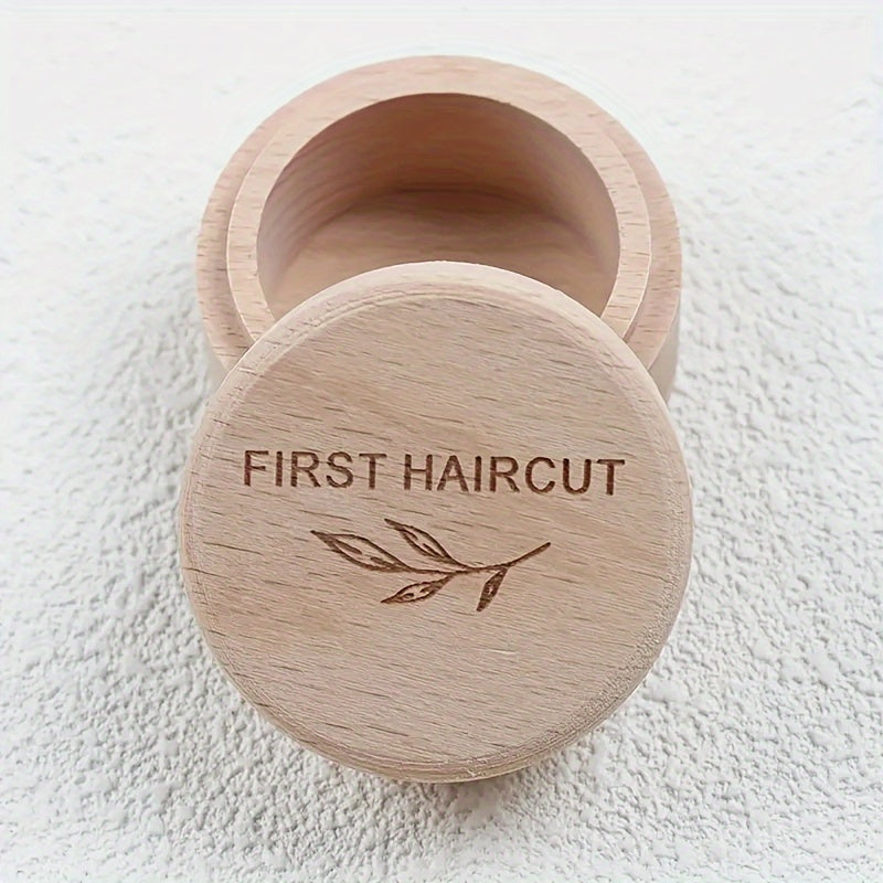 Очаровательная деревянная шкатулка для зубной феи - идеальный подарок на первый стрижку, отлично подходит для дней рождения, шкатулка для зубной феи