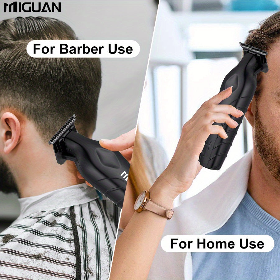 Cortapelos eléctrico con 4 peines limitadores, carga USB para corte de cabello masculino