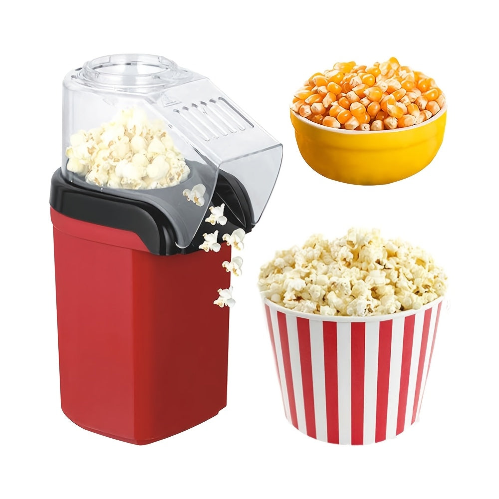 EU plug 220-240V bilan kompak, to‘liq avtomatik elektr popcorn mashinasi. Oziq-ovqatga xavfsiz qizil uy kinoteatri va kino kechasi tayyorlovchi, oson tozalash dizayni bilan. Samarali popcorn uchun qulay boshqaruvlar.