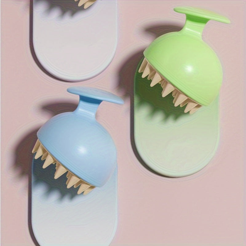 Ergonomic Scalp Massager and Shampoo Brush Detachable Easy-Clean Design
