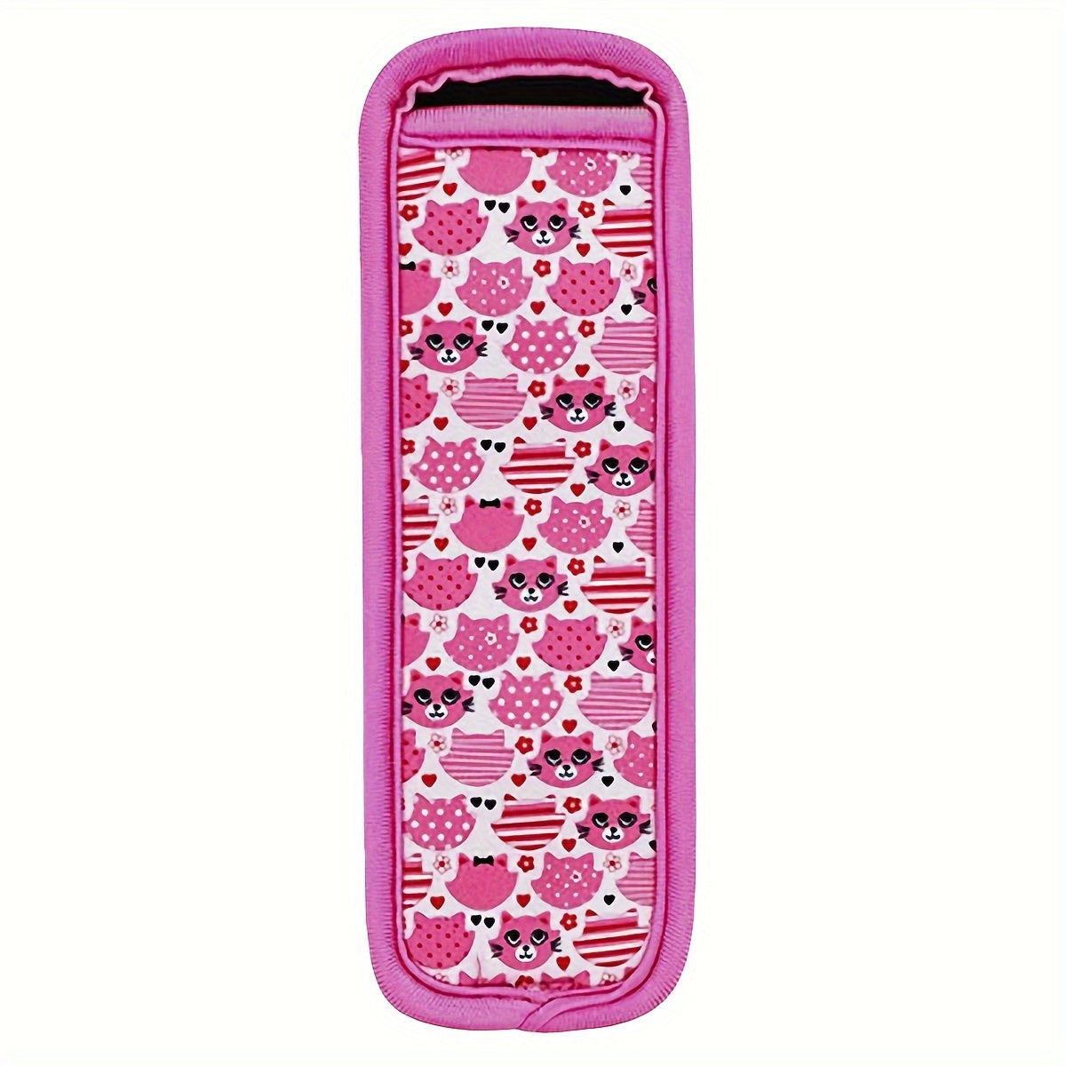 Неопреновый рукав для напитков с изоляцией, многоразовый, яркий, держатель для замороженных фруктов