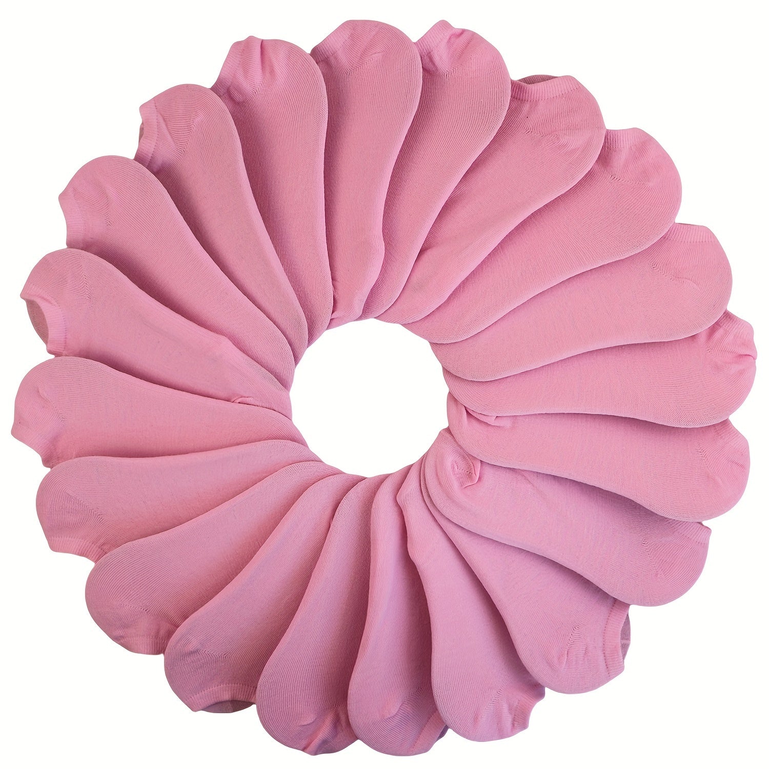 Women’s Ankle Socks 20 Pairs Lightweight Breathable Cotton-Polyester Geometric