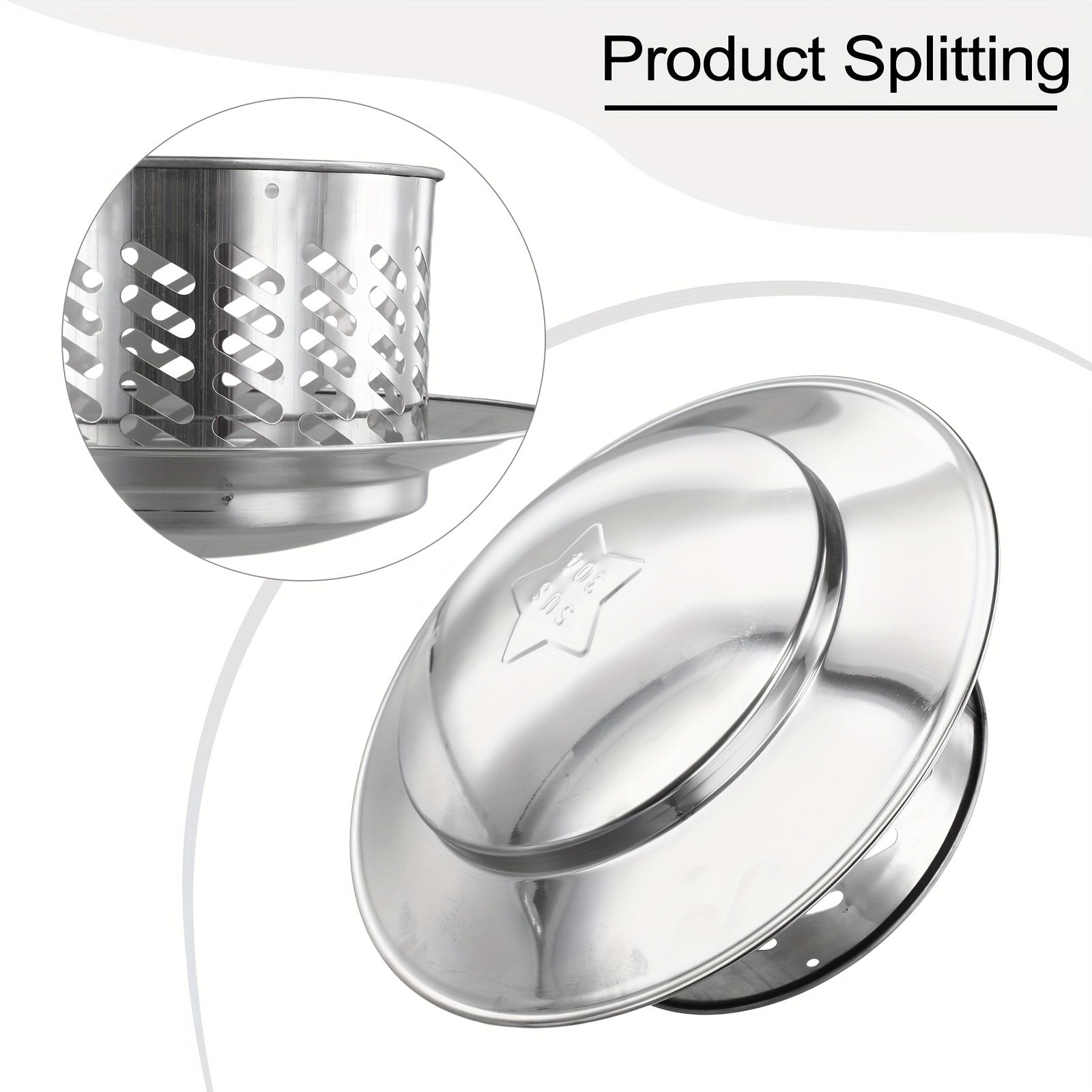 Stainless Steel Chimney Cap for Rain Wind Ventilation Heating Cooling Air Purification