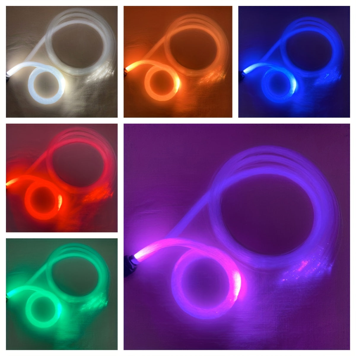 500pcs Fiber Optic Star Ceiling Kit for Car Roof Interior Lighting Wireless App Control