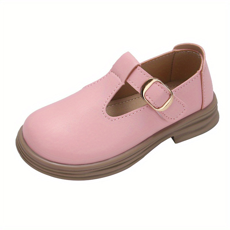 Girls Mary Jane Shoes with Non-Slip Sole for Indoor and Outdoor Wear in Spring and Autumn