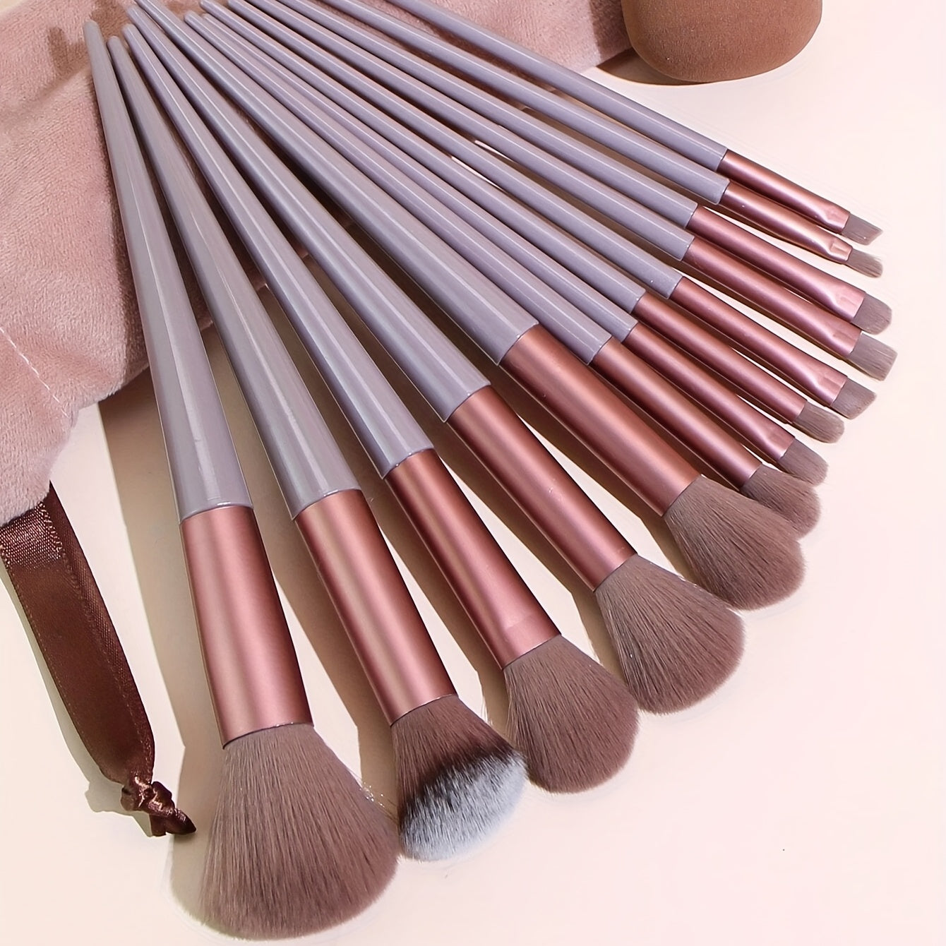 13pcs Makeup Brush Set Soft Fluffy Foundation Blush Eyeshadow Kabuki Beauty Tools