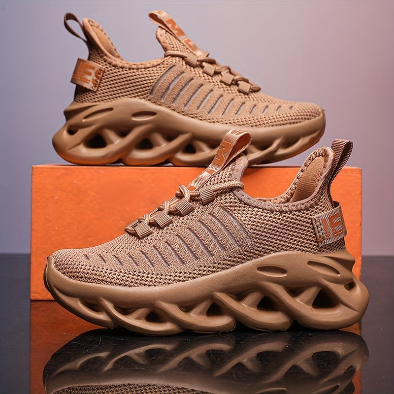 Kids' Sports Sneakers Non-Slip Lightweight Breathable Casual Running Shoes