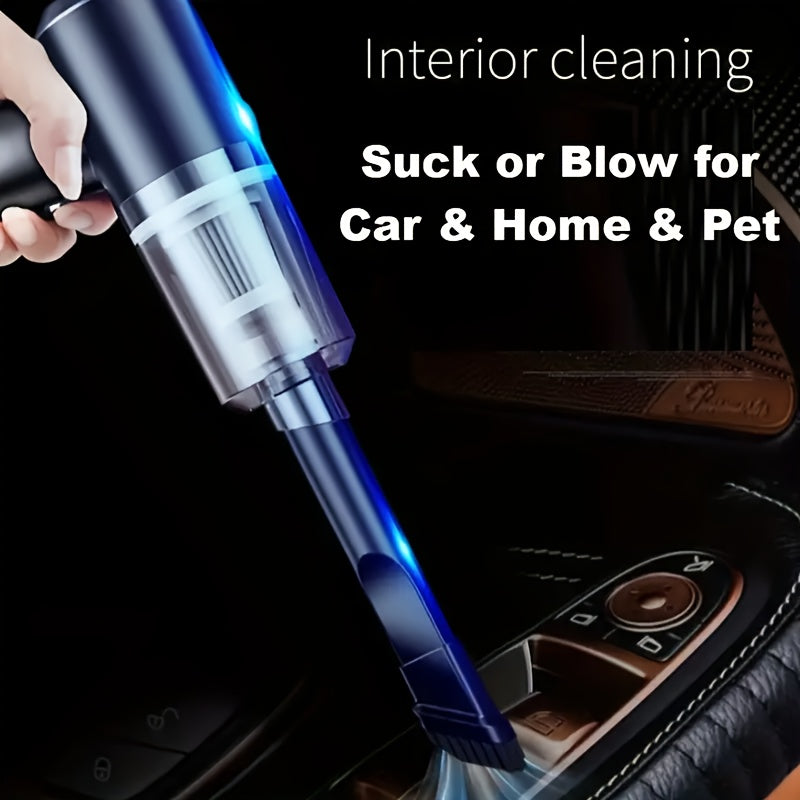 Portable Cordless Vacuum Cleaner Car Home Lightweight Strong Suction