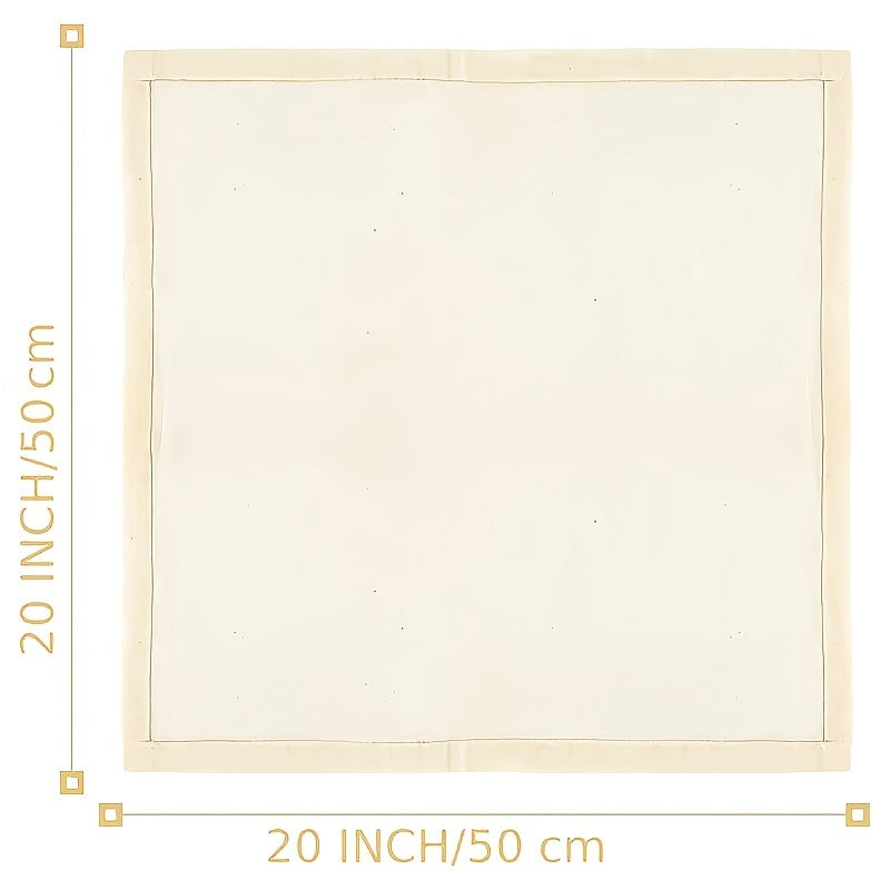 Unisex Unbleached Gauze 50.8x50.8cm Multi-Layer Reusable Cooking Filter