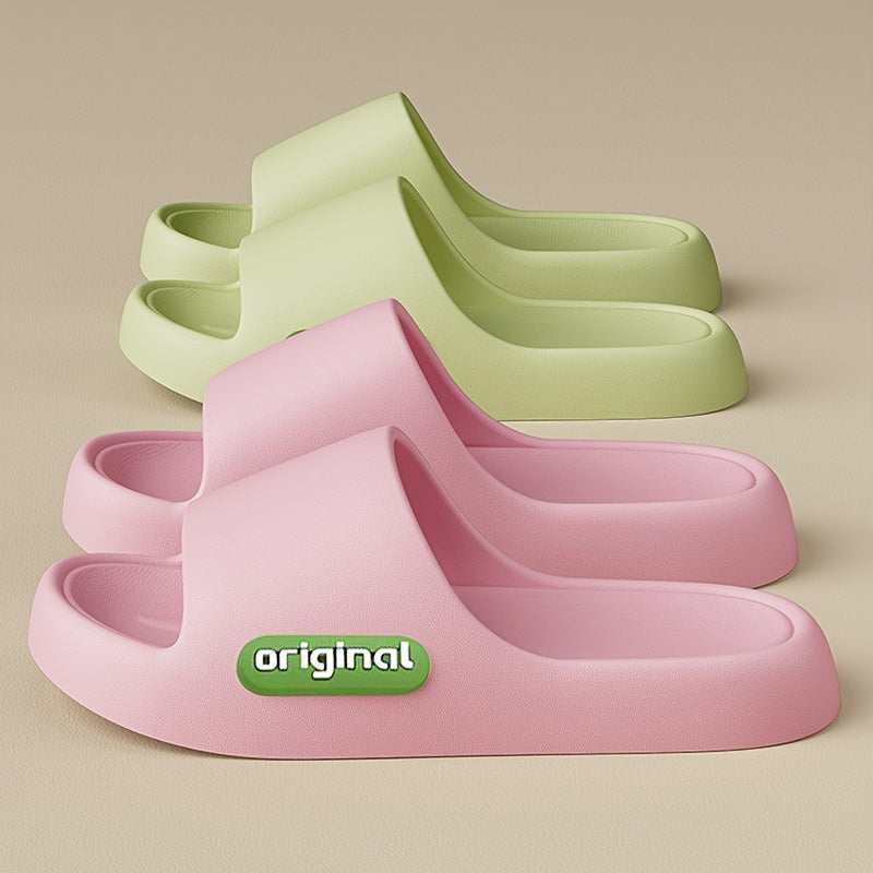 Women's EVA Slip-On Slippers Indoor Bathroom Anti-Slip Anti-Odor Summer