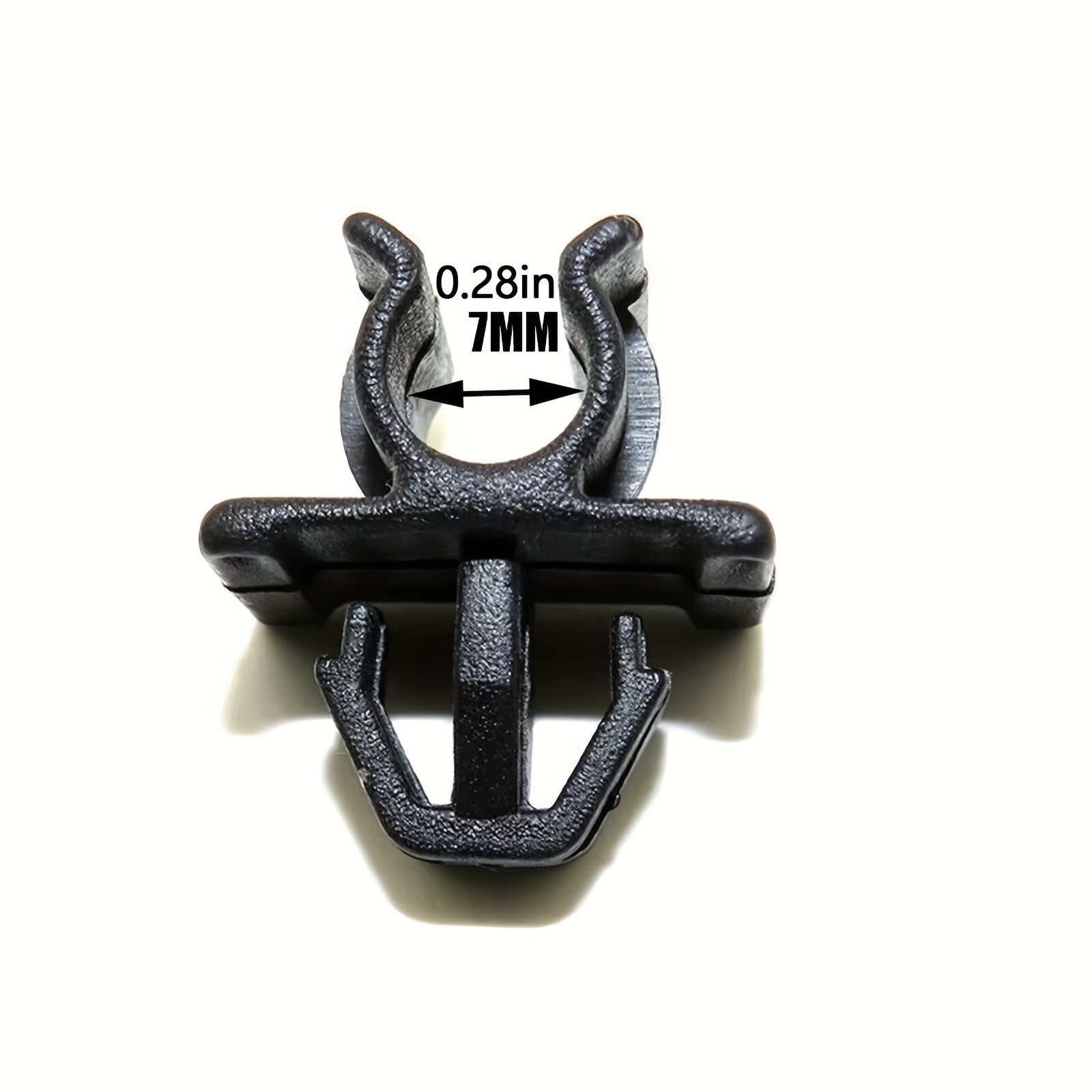 10Pcs Hood Support Prop Rod Retainer Clips Plastic Fasteners for Automotive Bonnet