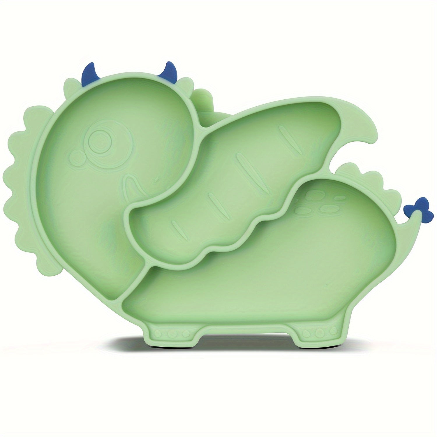 Silicone Baby Plate Dishwasher and Microwave Safe Self-Feeding BPA Free