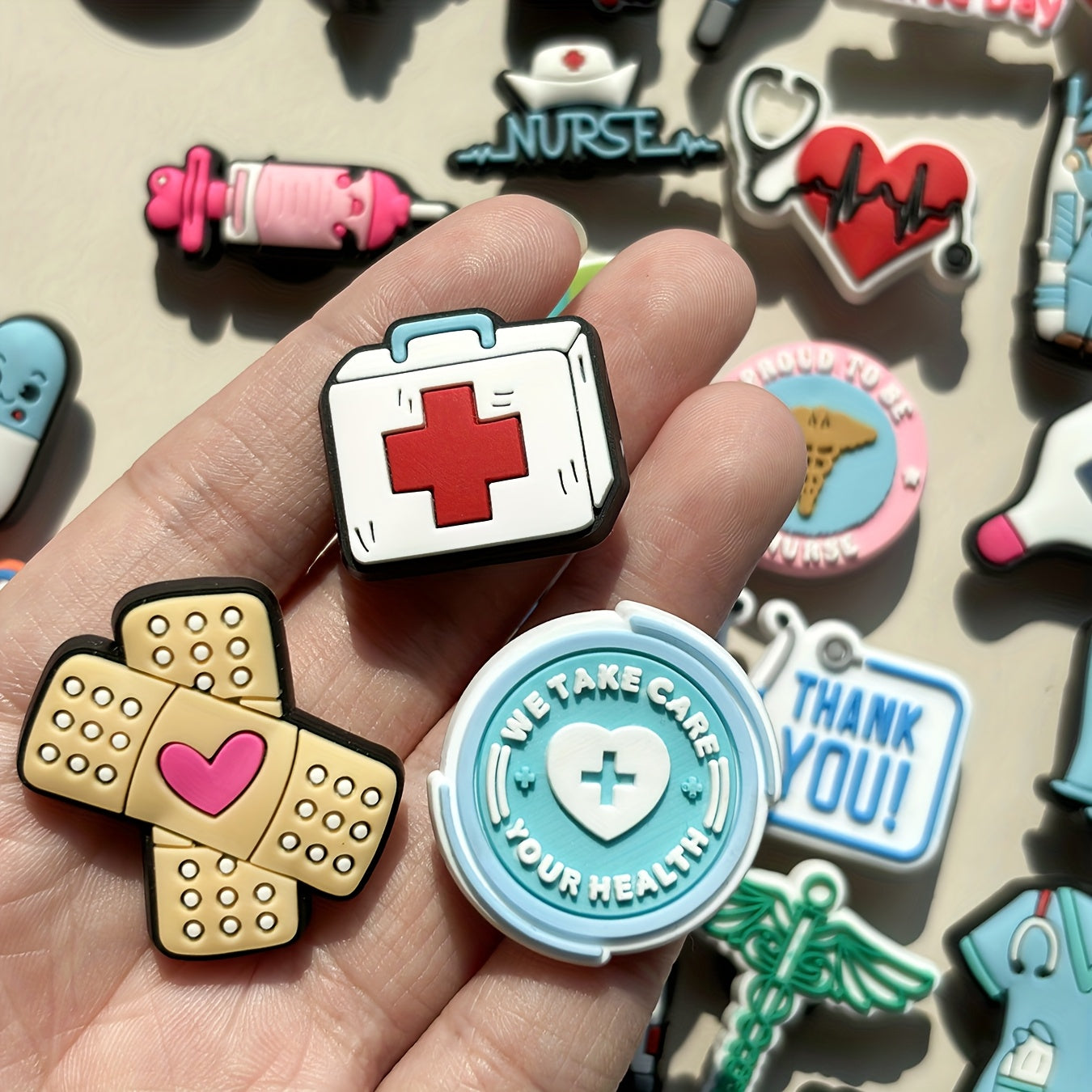 Kids Medical Care Themed Play Set with 33 Pieces