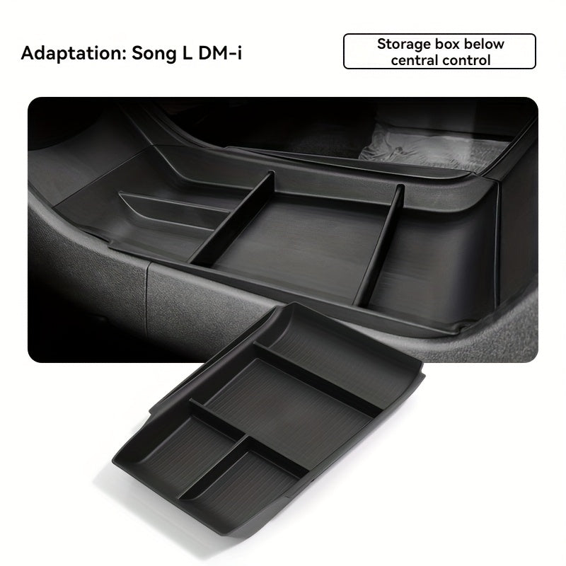 Car Center Console Bottom Tray Storage Box Interior Accessories T Material