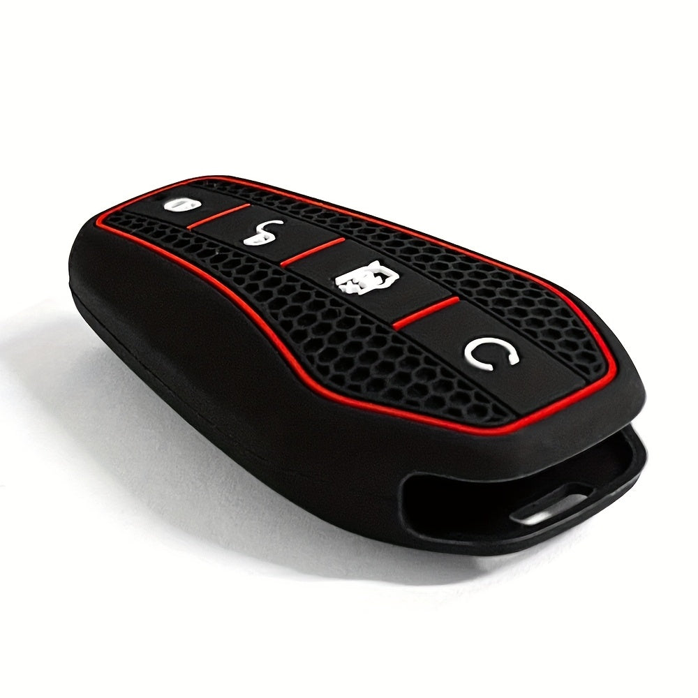 Premium Silicone Key Fob Cover for EV Remote Shockproof Wear-Resistant
