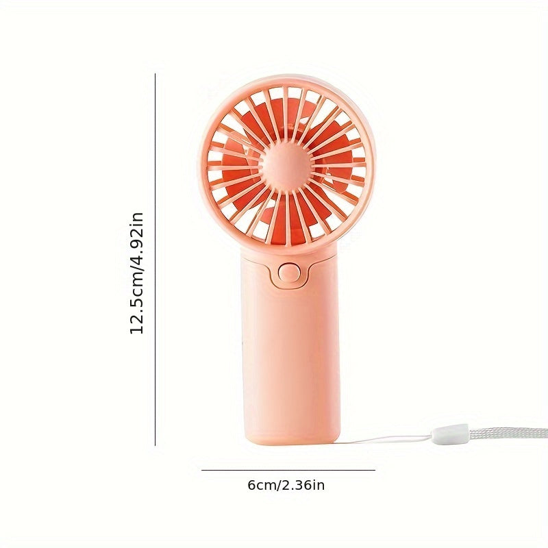 Portable Battery-Operated Mini Fan for Office Outdoor Travel Camping