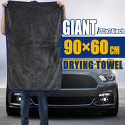Extra Large Car Drying Towel Ultra-Absorbent Soft Lint-Free Quick-Drying 600gsm Polyester