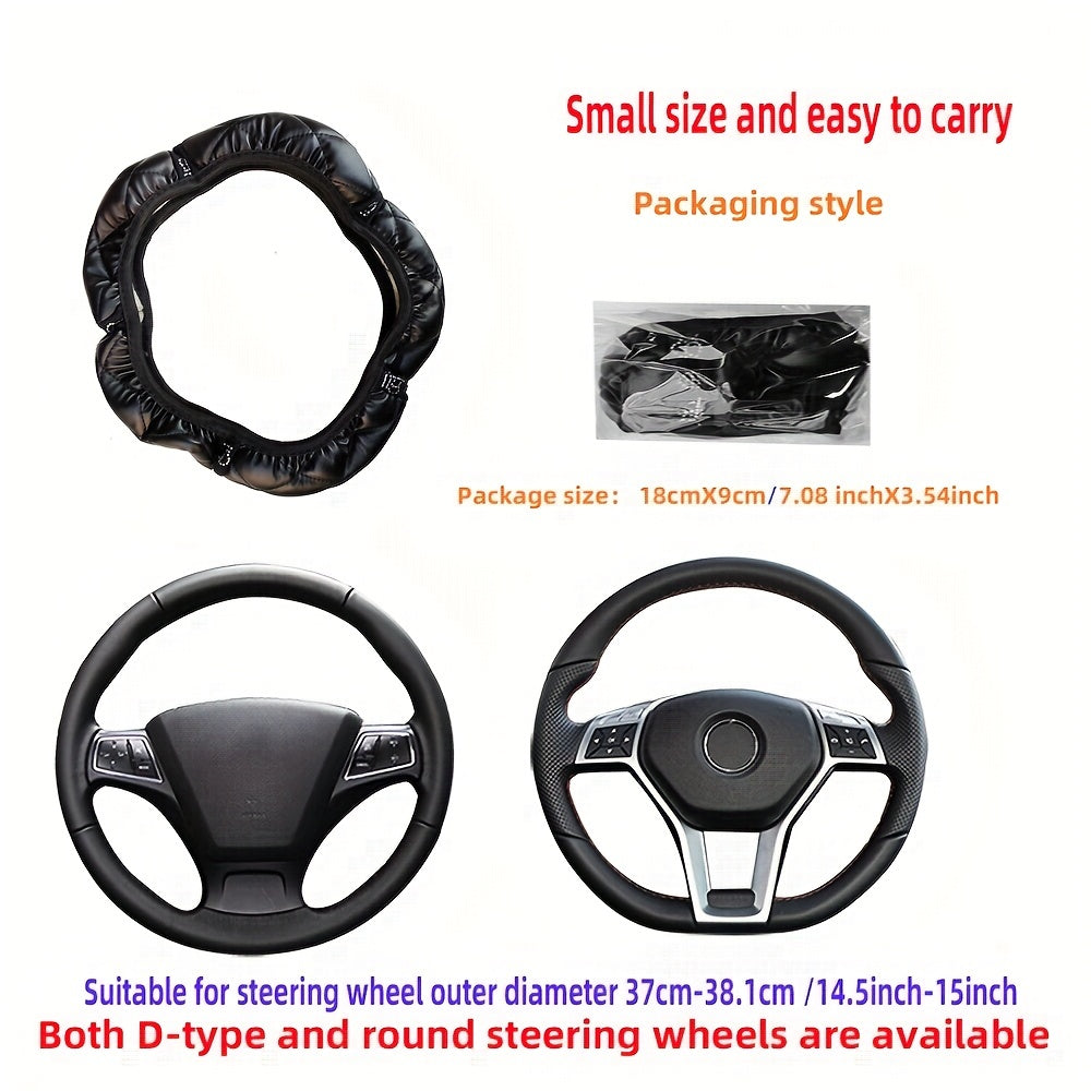 Luks Black Diamond qilingan qopqoq bilan shinalar uchun qattiq yopishmaydigan 36.83-38.1 sm ga mos keladi