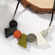 Bohem uslubidagi vintage etnik qisqa kalviks zanjiri, ta'sirchan geometrik notekis sviter dizayni, partiya uslubi uchun noyob ayollar zanjiri, shaxsiy maxsus zargarlik.