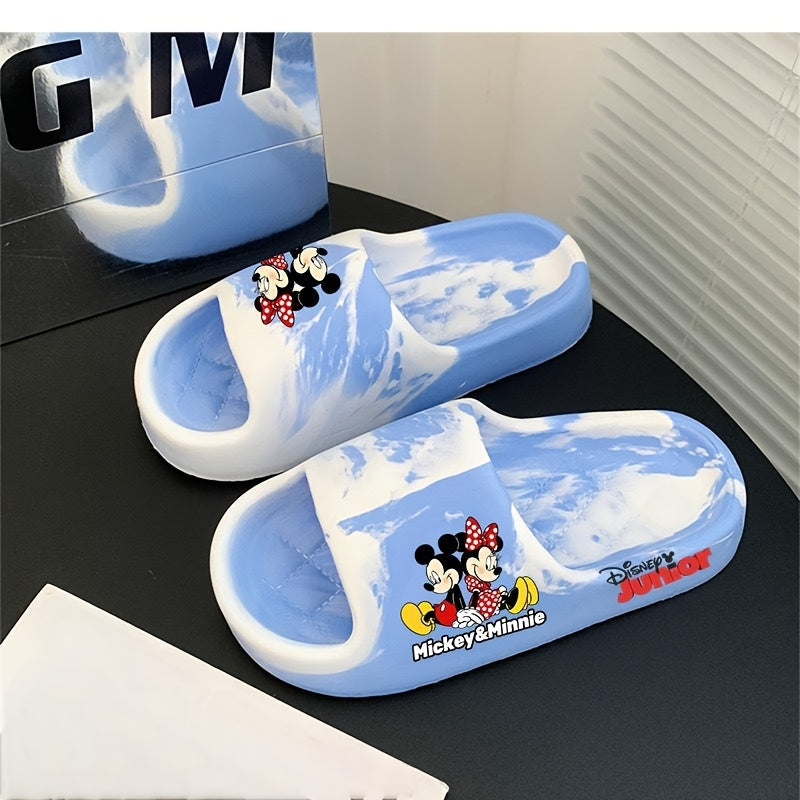 Women's Camouflage Soft Indoor Outdoor Slip-On Slippers with Non-Slip Soles