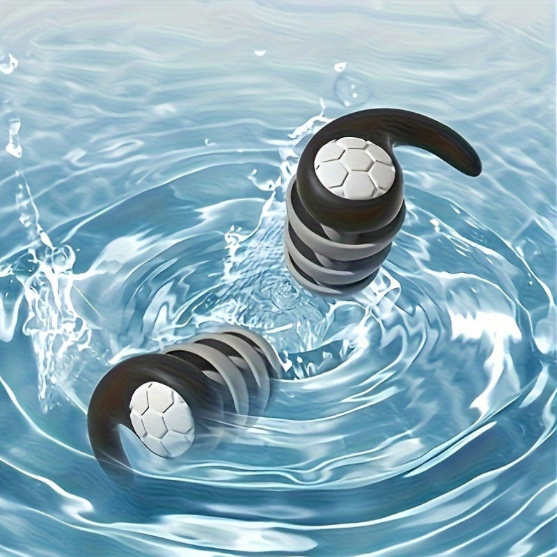 Silicone Earplugs Reusable Sound Blocking for Sleeping Swimming Diving Surfing