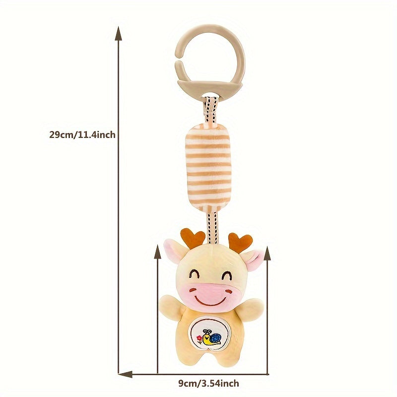 Baby Activity Toys for 3-12 Months Hanging Crib Toys Wind Chimes Stroller Toys