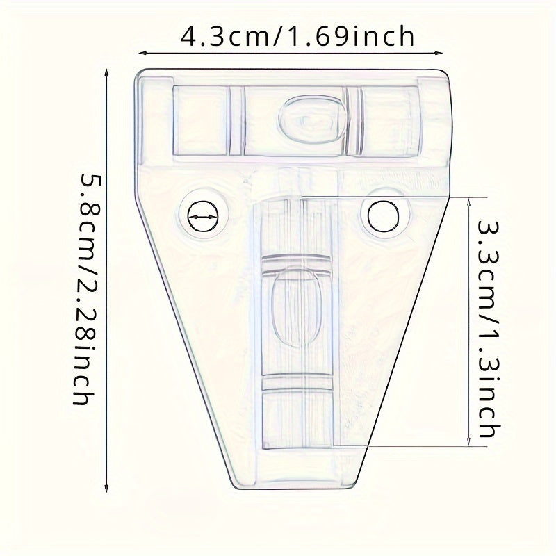 Exterior RV Level Indicator, Durable and Precise Leveling Tool for Camping