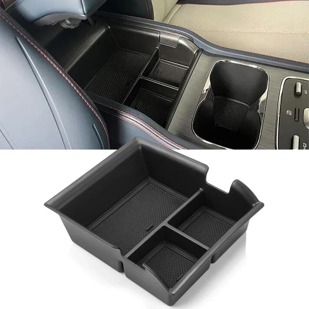 Caja de almacenamiento para consola central para EV Yuan Plus bandeja organizadora interior