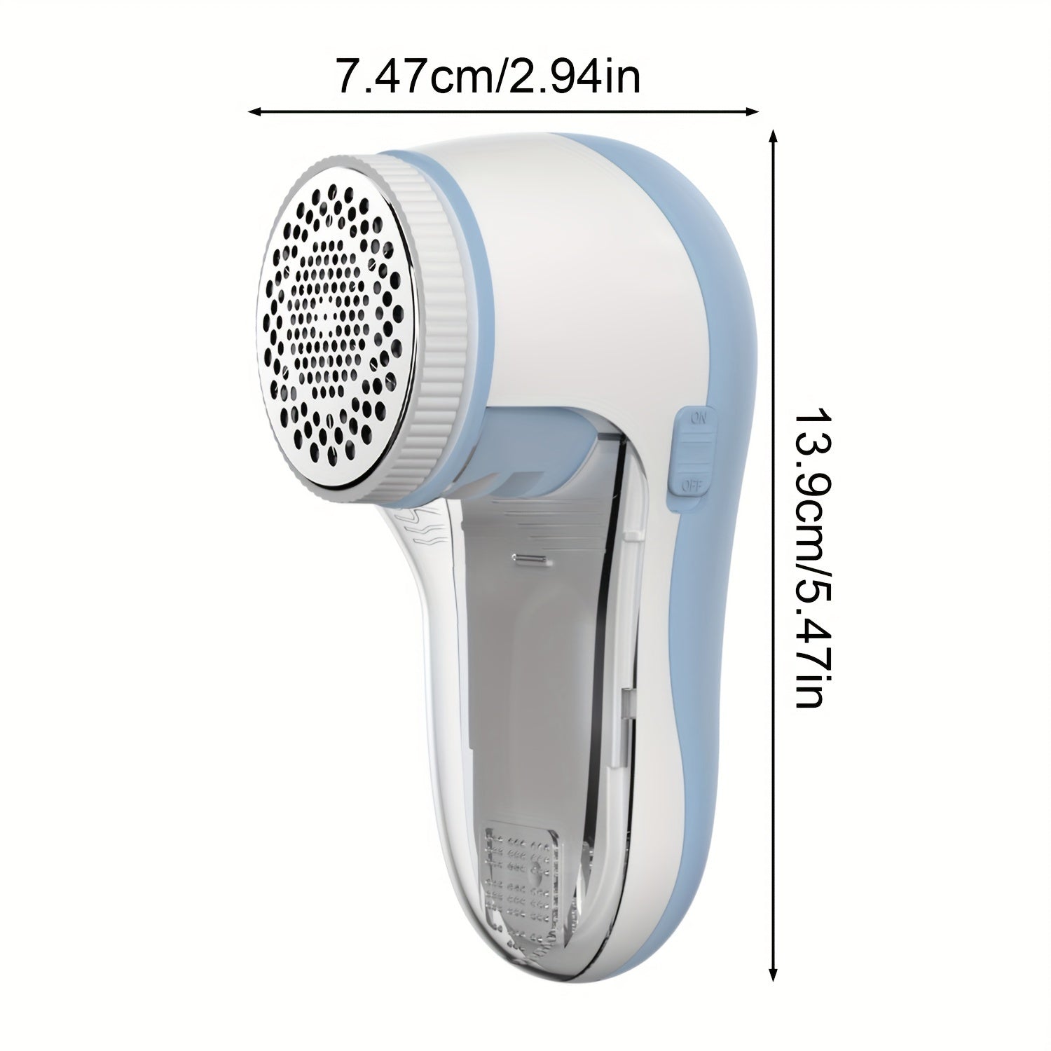 Portable USB Rechargeable Fabric Shaver for Removing Lint Fuzz Pills from Clothes Upholstery