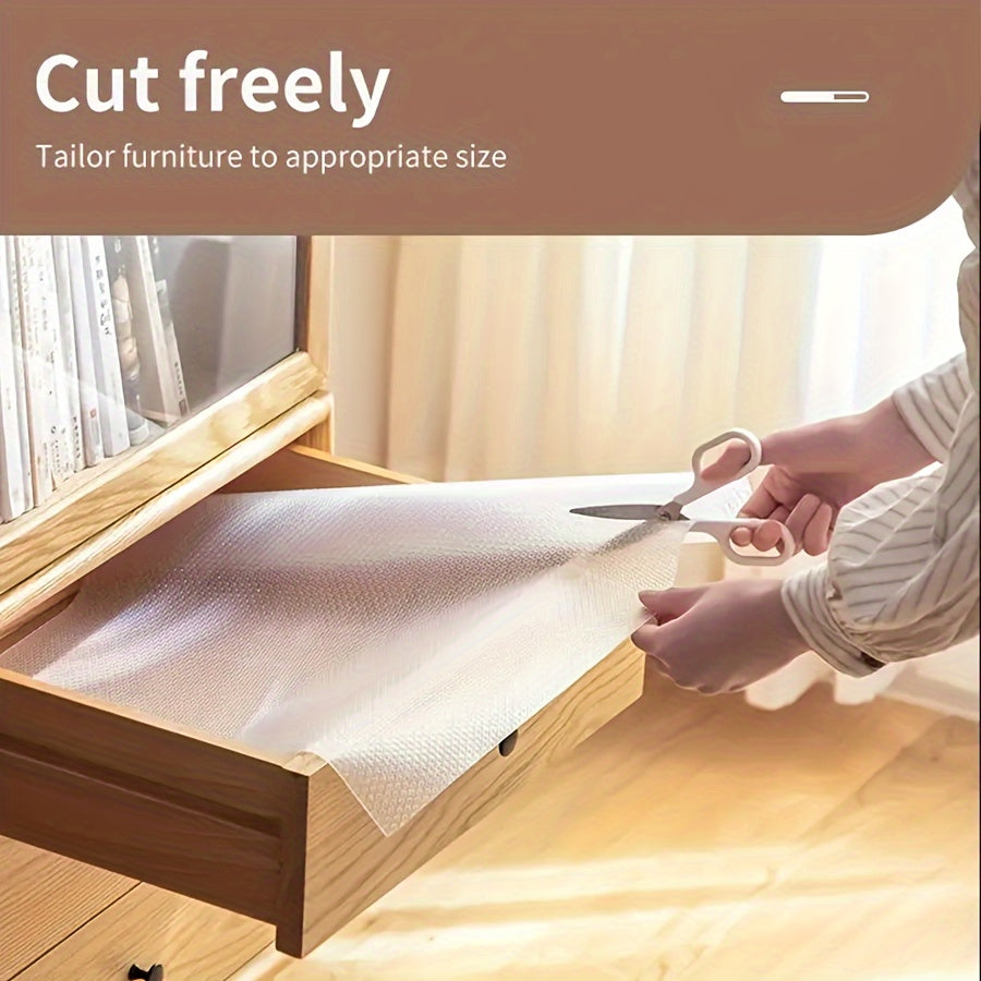 EVA oshxona va ovqatlanish stoli qoplamasi - Suvga chidamli, dog'larga chidamli, changdan himoyalovchi, shkaflar va tortmalar uchun oson tozalanadigan mat, uyda foydalanish uchun ideal