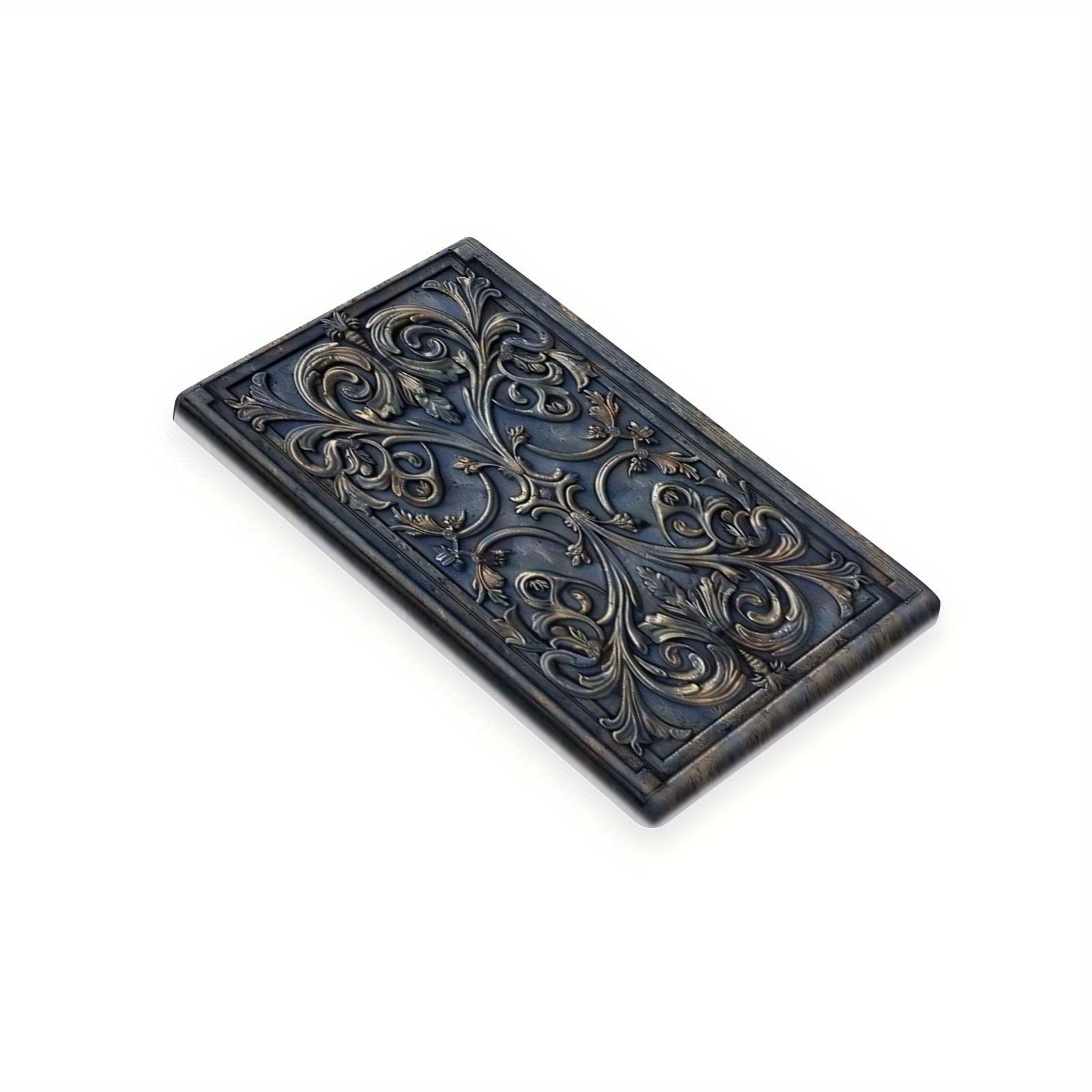 Blue Gray Decorative Light Switch Cover Easy to Clean Versatile