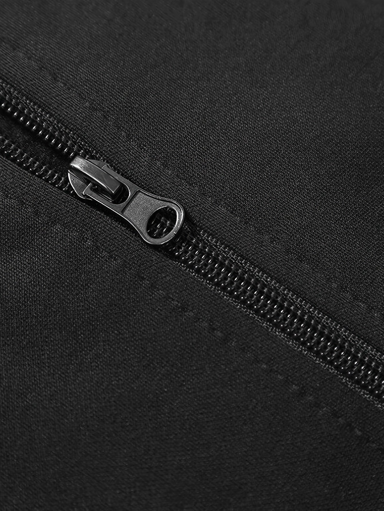 Erkaklar Bahor/Kuz Ko'k Rangli Sport Kostyum To'plami "SPORT" Print bilan, Zip-Up Yengli Kurtka va Joggerlar, 100% Polyesterdan tayyorlangan, Cho'zilmaydigan Matodan, Cho'ntaklar bilan.