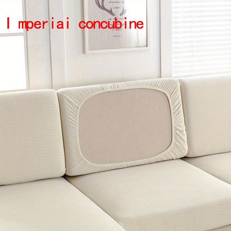 Vafli makkajo'xori velur divan qoplamasi - yotoqxona, ofis, yashash xonasi uchun mebelni sirpanishdan himoya qiluvchi - divan uchun uy bezak qoplamasi.