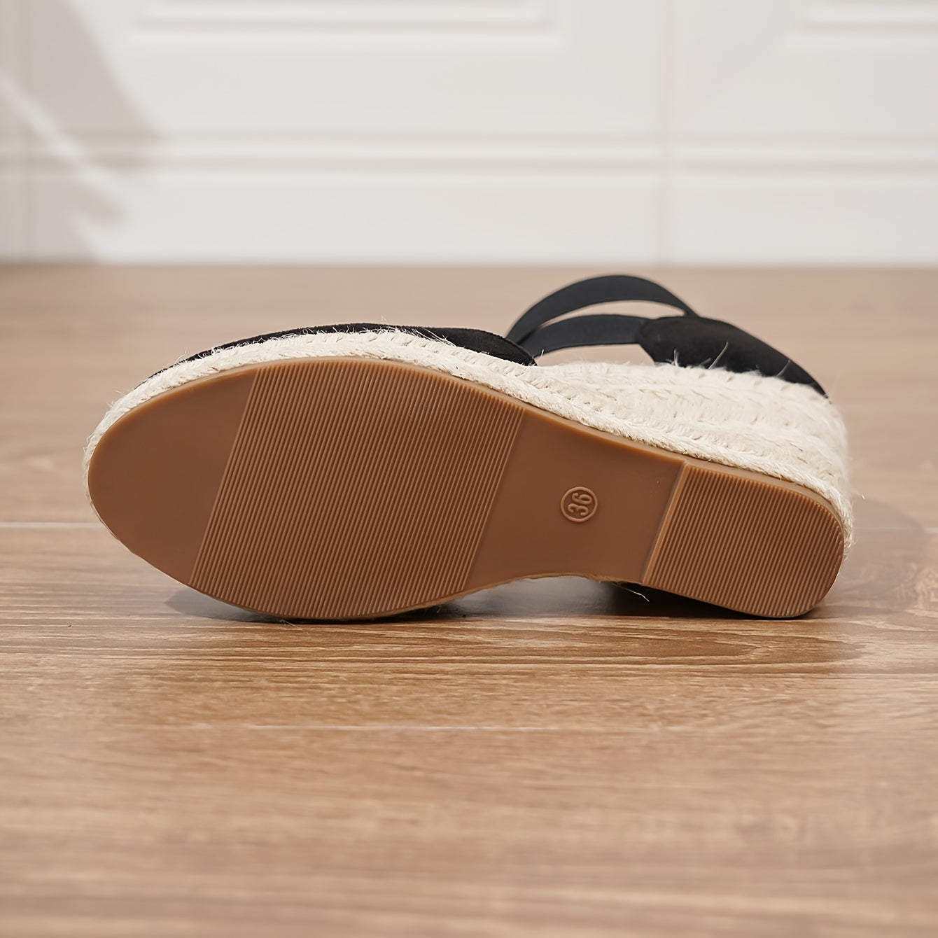 Women's Wedge Espadrille Summer Shoes Casual Elastic Band Comfortable